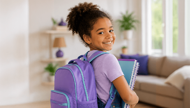 Volta às aulas: apoio para quem investe no futuro dos filhos
